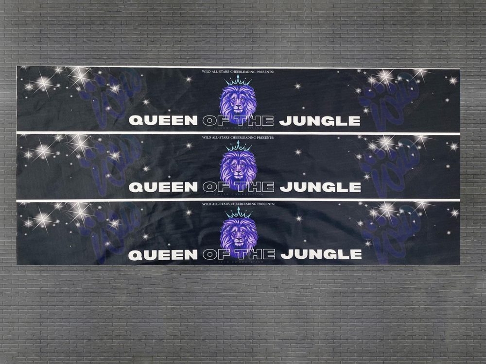 Custom Backdrop 40x10 ft - Thick Cloth