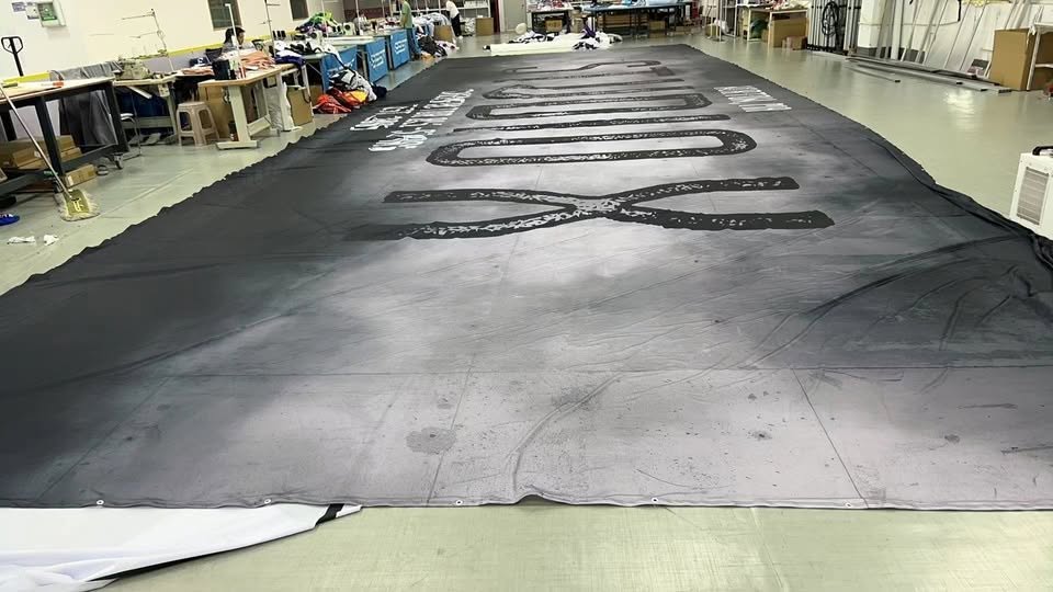 Custom Backdrop 54x12 ft - Thick Cloth