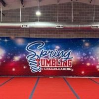 Custom Backdrop 54x12 ft - Thick Cloth